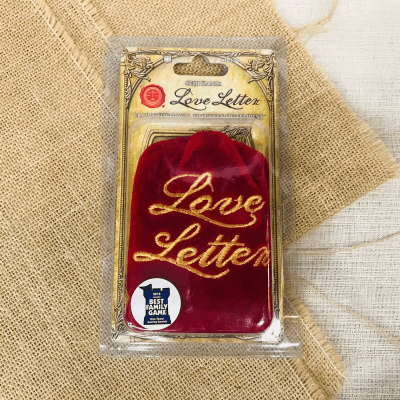 Love letter: Clamshell Edition Board Game บอร์ดเกม