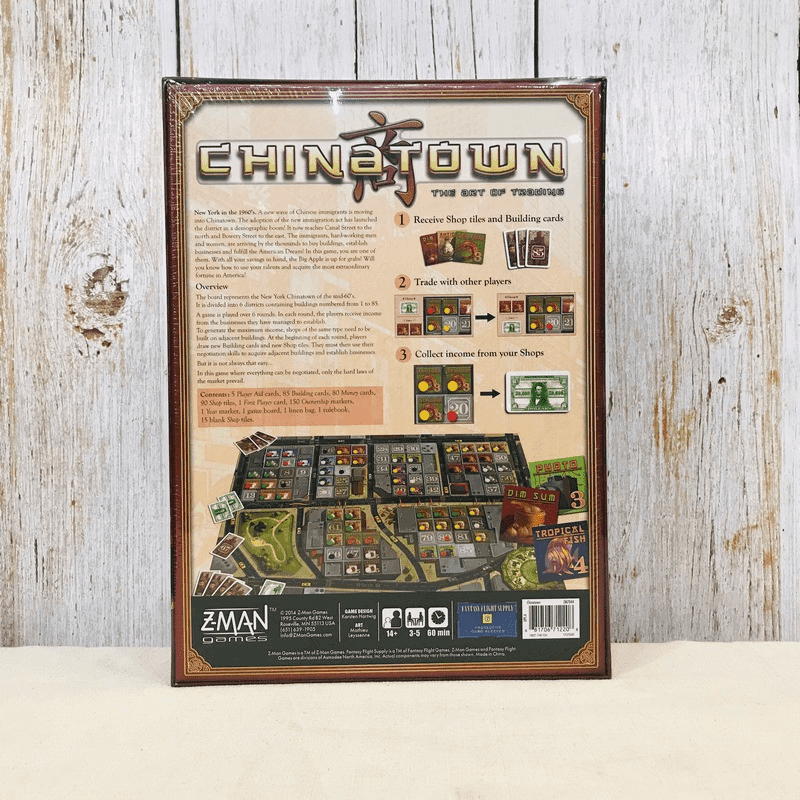 Chinatown Board Game บอร์ดเกม