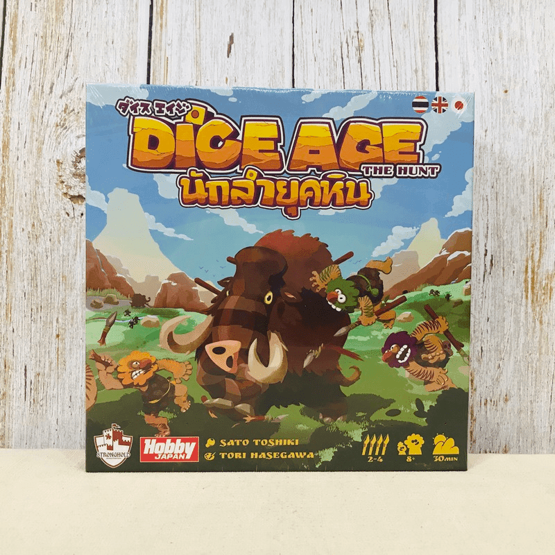 Dice Age: The Hunt นักล่ายุคหิน Board Game บอร์ดเกม