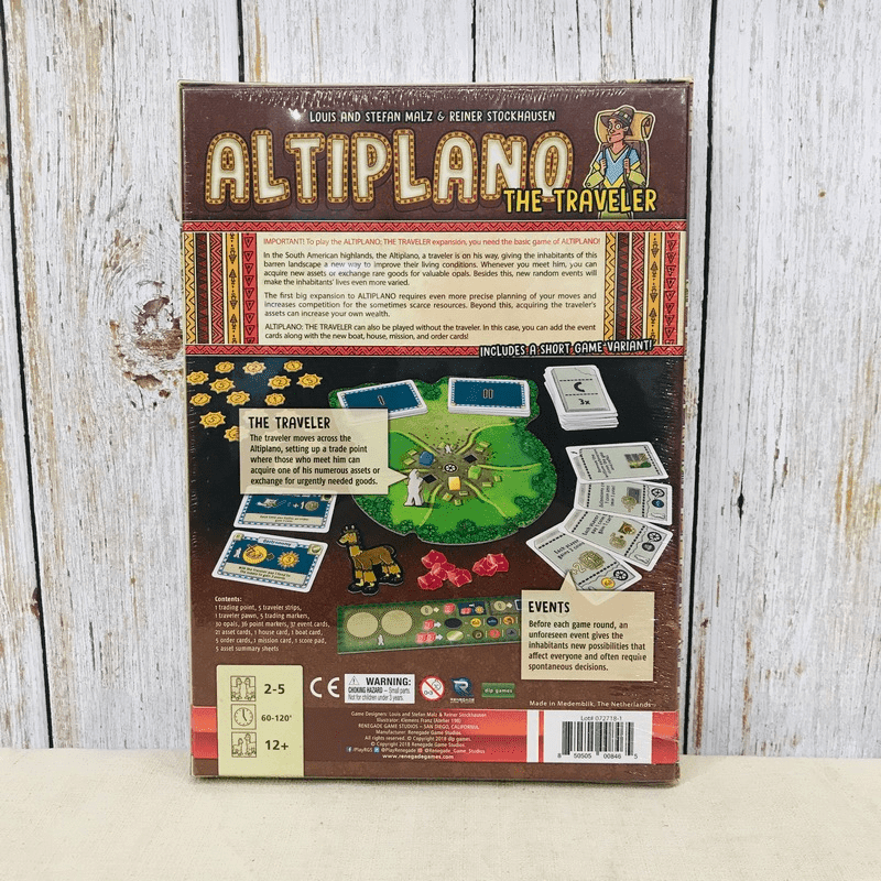 Altiplano: The Traveler Board Game บอร์ดเกม