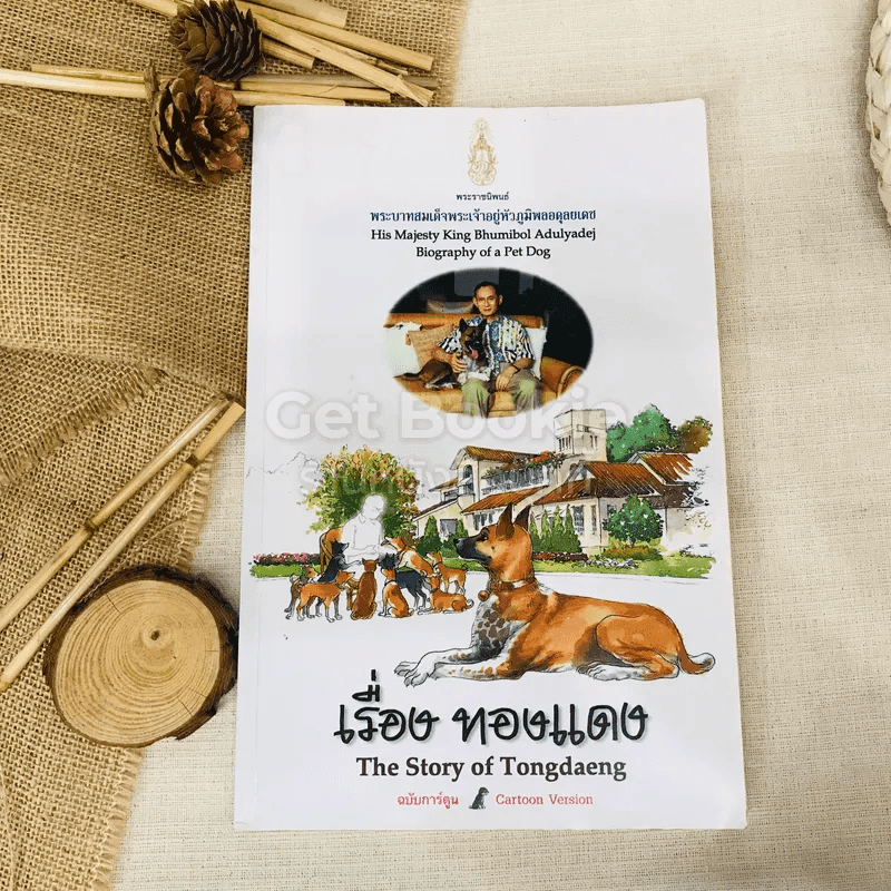 เรื่องทองแดง The Story of Tongdaeng ฉบับการ์ตูน ภาพสี