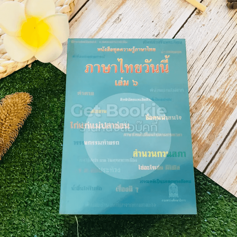 หนังสือชุดความรู้ภาษาไทย ภาษาไทยวันนี้ เล่ม 6