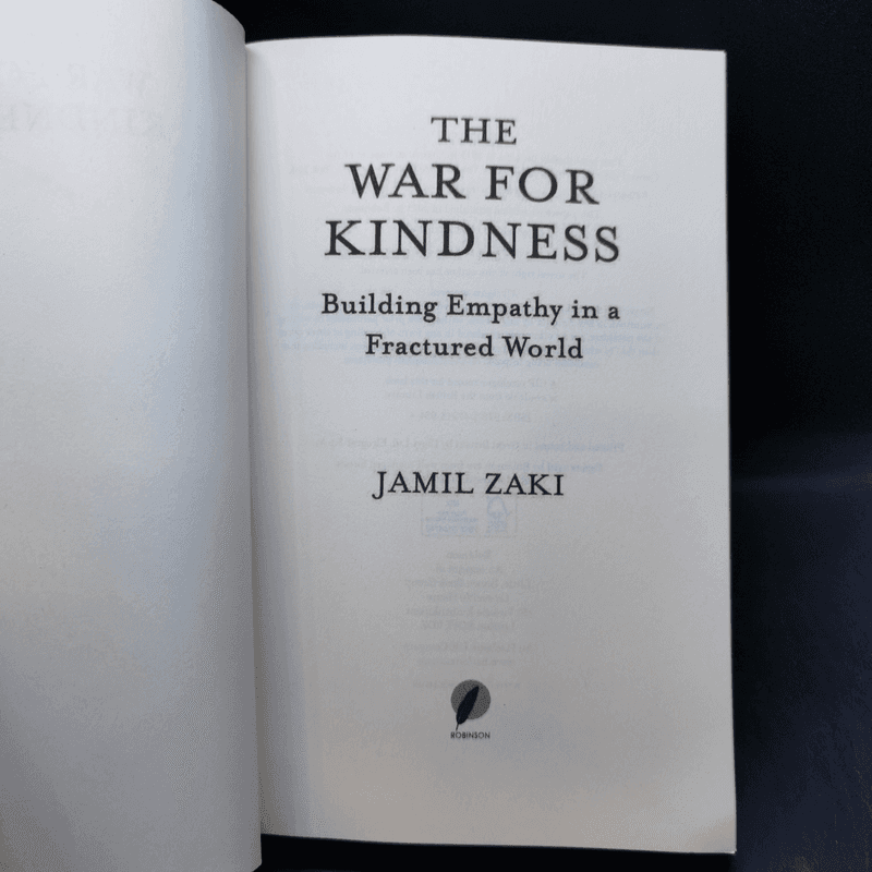 The War for Kindness - Jamil Zaki