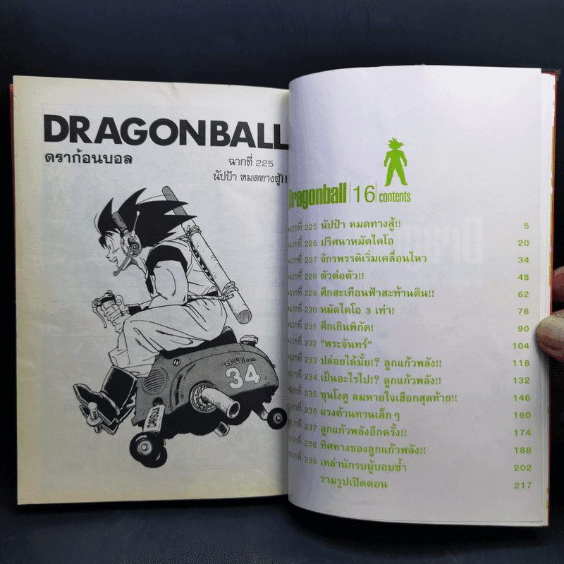 Dragonball ดราก้อนบอล Big Book เล่ม 16